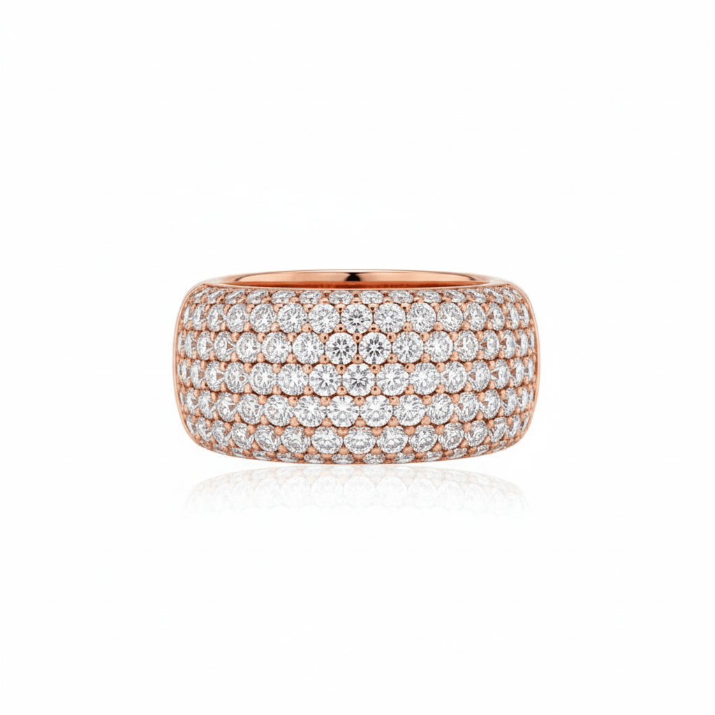 Icon Pave Diamond Ring