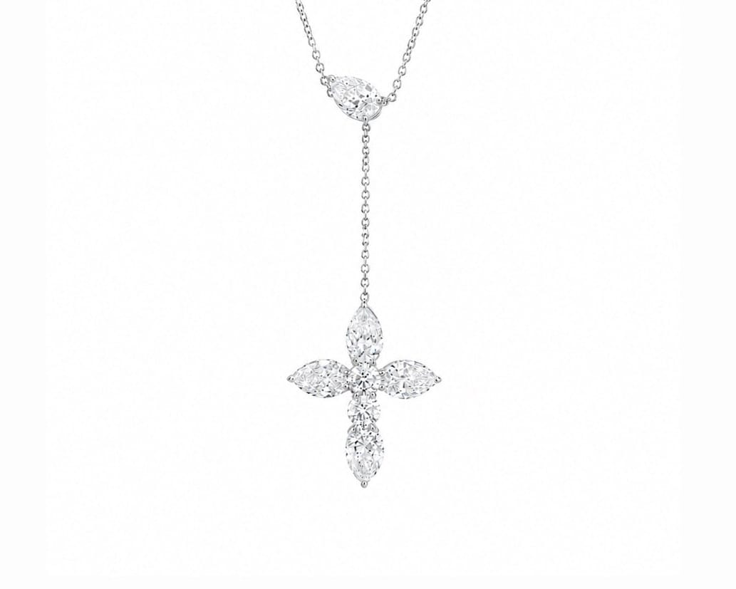 Imperial Cross Necklace LG