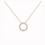 Infinity Circle Necklace LG