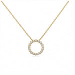 Infinity Circle Necklace LG