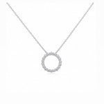 Infinity Circle Necklace LG
