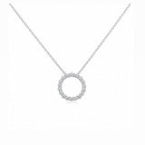 Infinity Circle Necklace LG