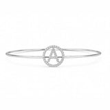 Initial Halo Bangle