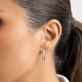 Inside-out Diamond Hoops LG