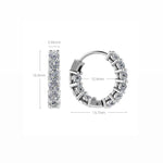 Inside-out Prong Hoops