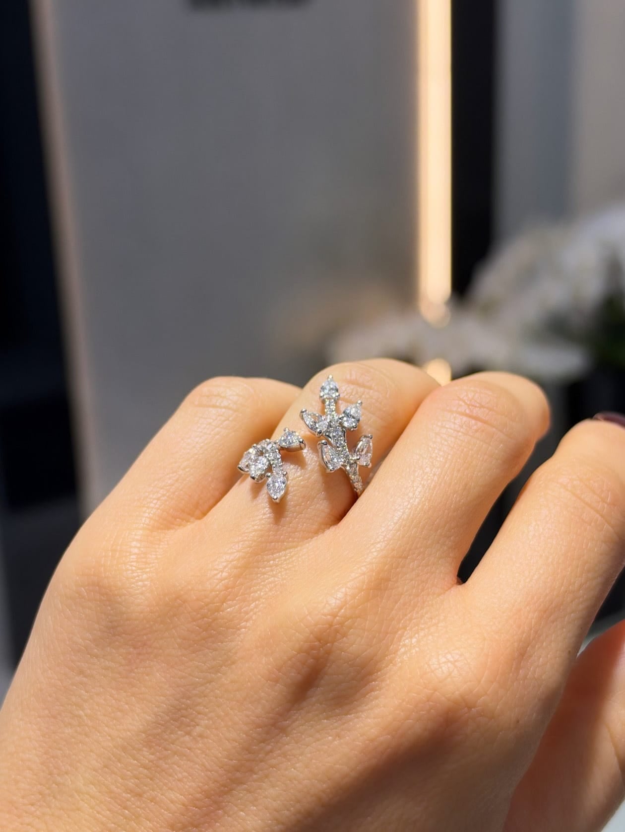 Ivy Leaf Ring LG