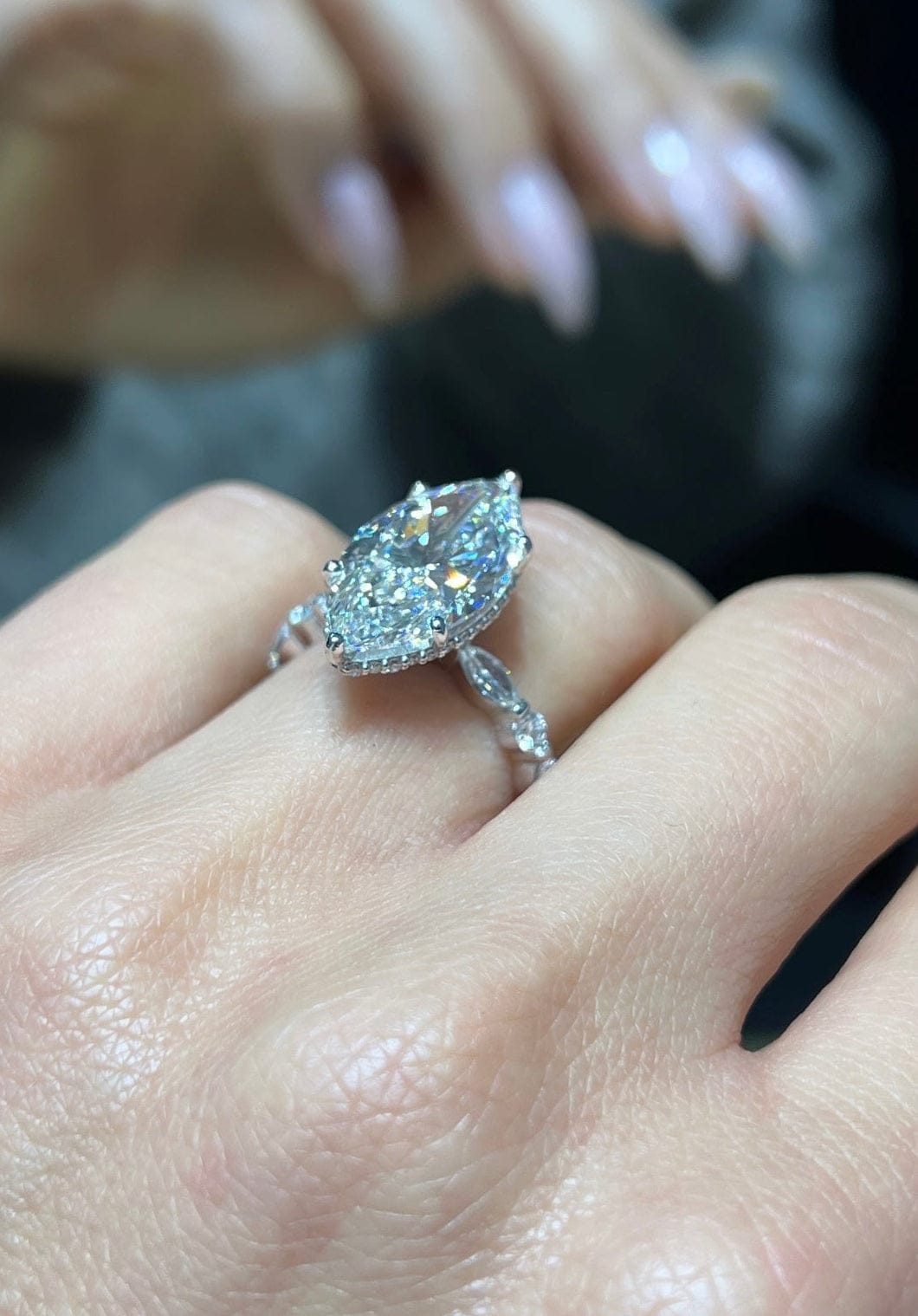 Ivy Marquise Solitaire LG