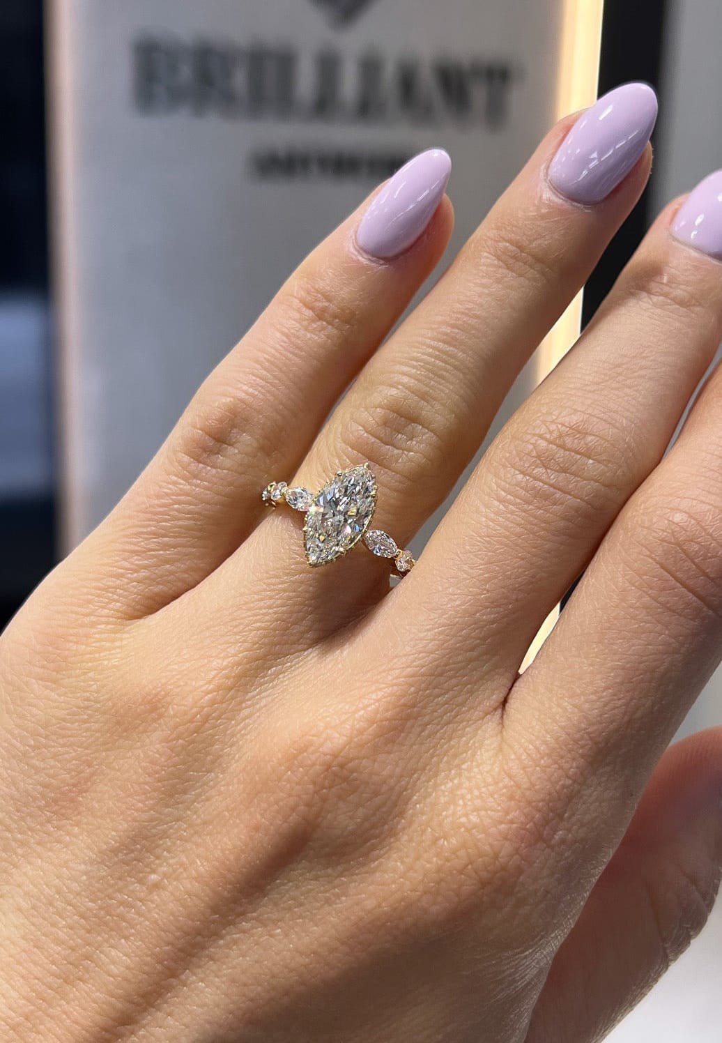 Ivy Marquise Solitaire LG