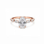 Ivy Oval Solitaire LG