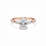 Ivy Oval Solitaire LG