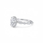 Ivy Oval Solitaire LG