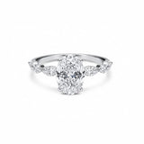 Ivy Oval Solitaire LG