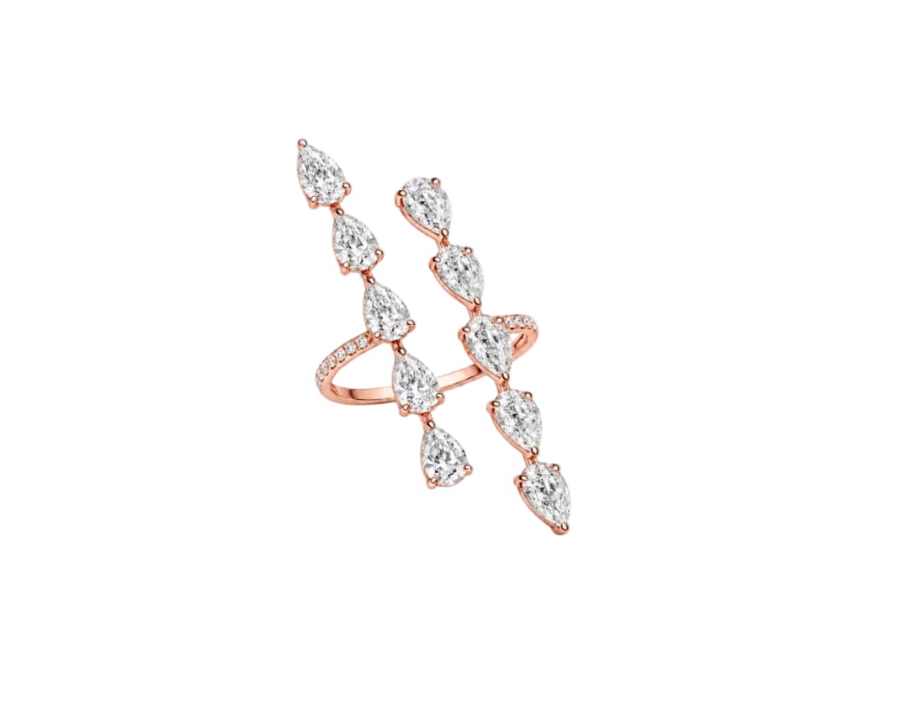 Ivy Pear Ring LG