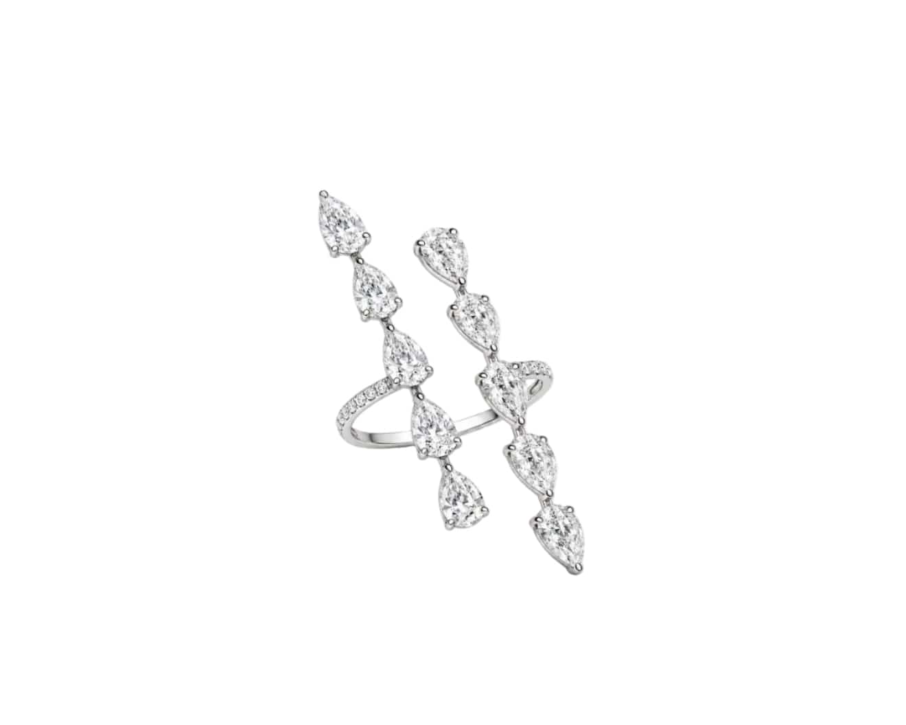 Ivy Pear Ring LG