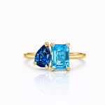 L’Azur Toi et Moi Ring