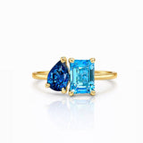L’Azur Toi et Moi Ring
