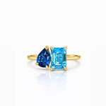 L’Azur Toi et Moi Ring