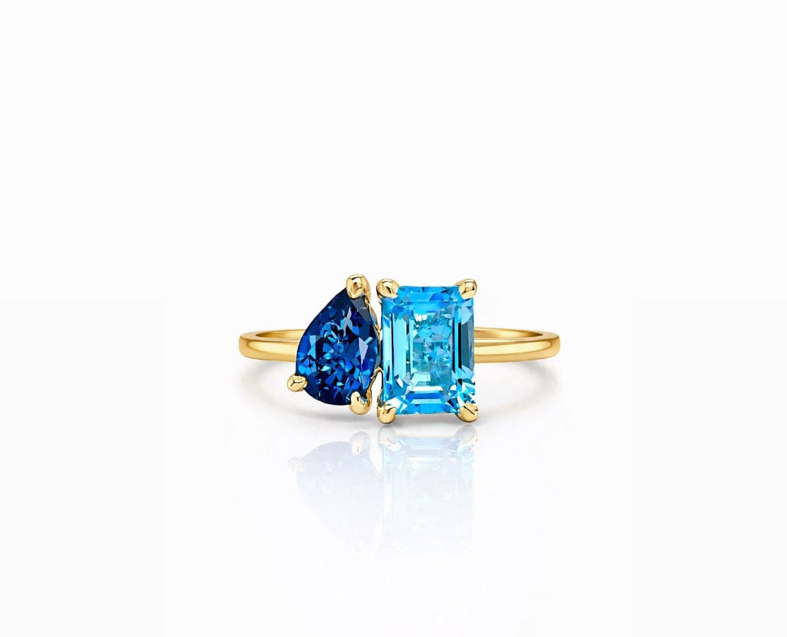 L’Azur Toi et Moi Ring