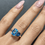 L’Azur Toi et Moi Ring