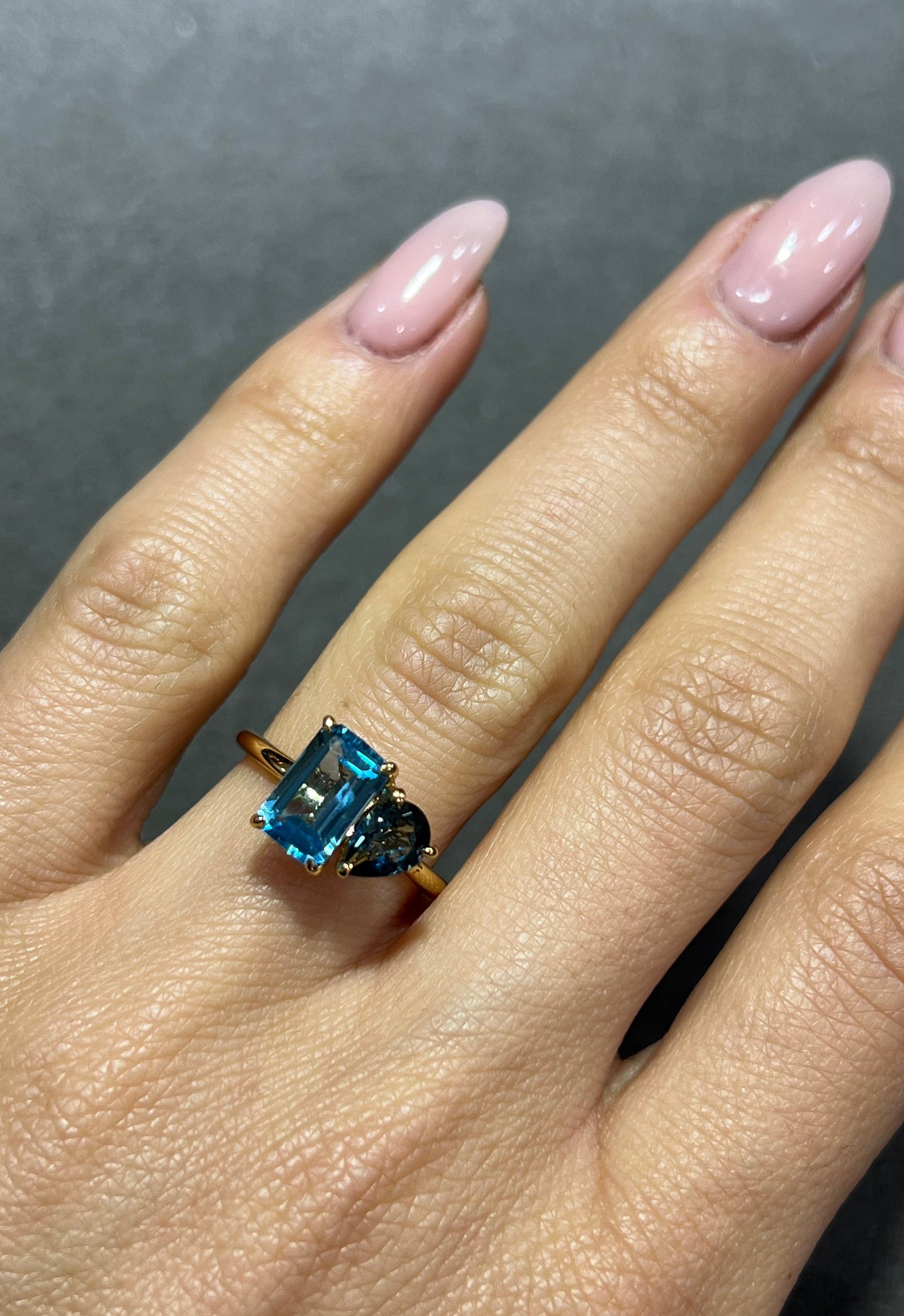 L’Azur Toi et Moi Ring