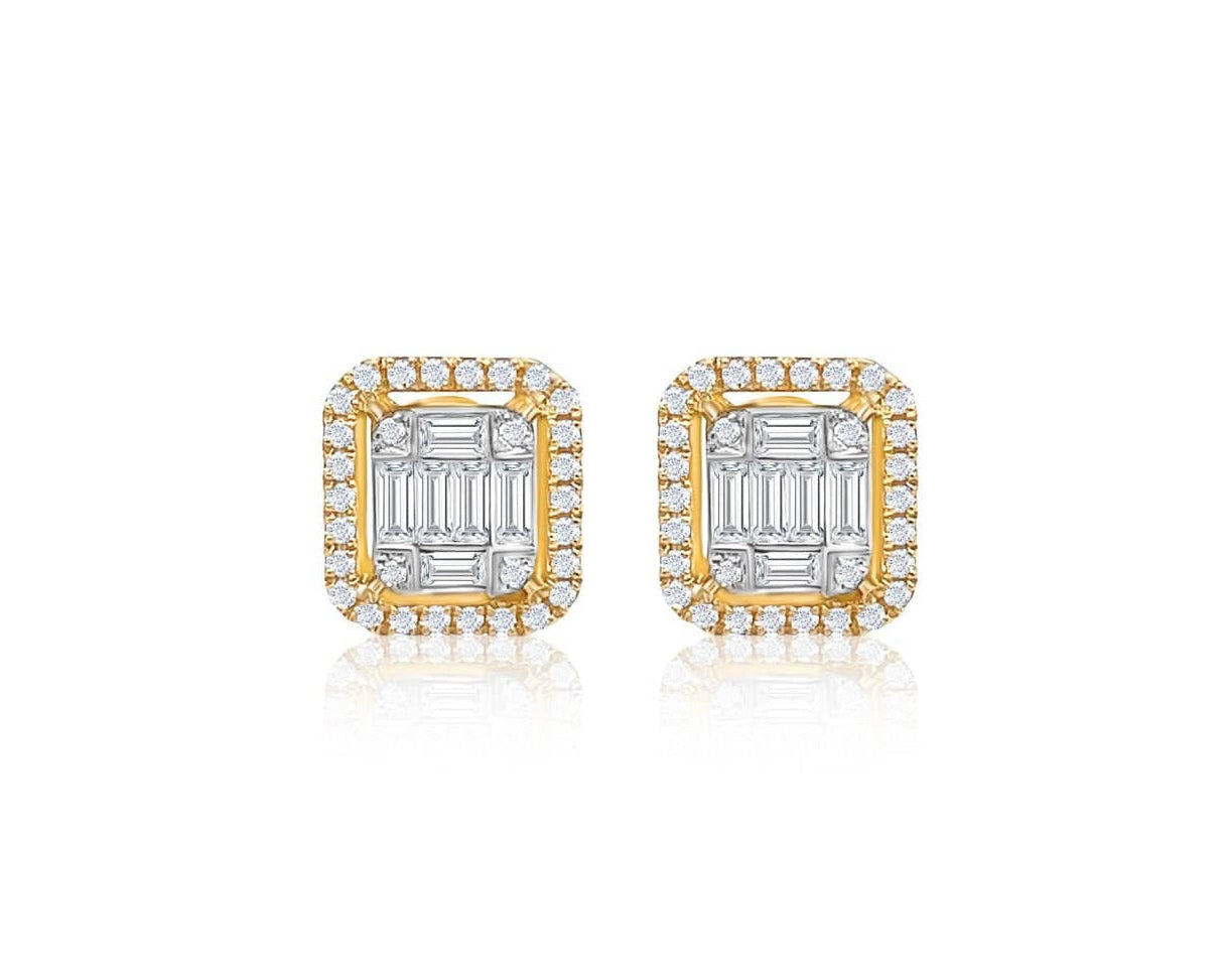 Lady Baguette Earrings