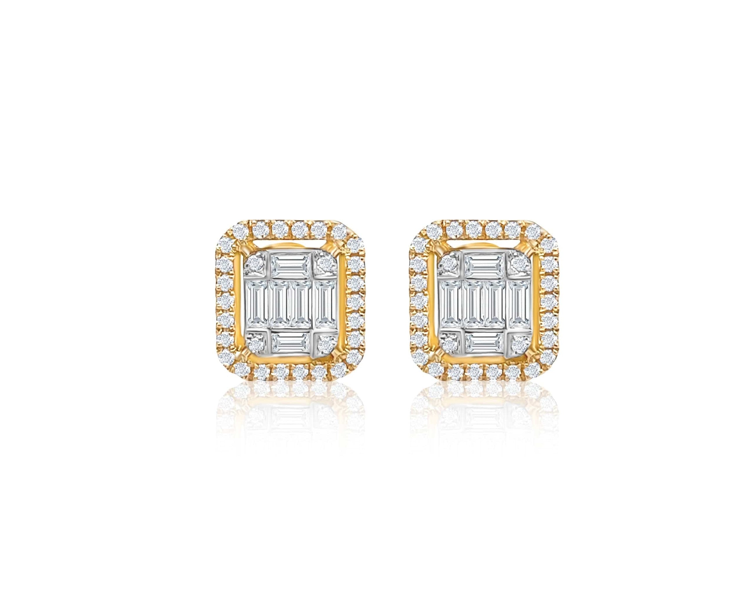 Lady Baguette Earrings