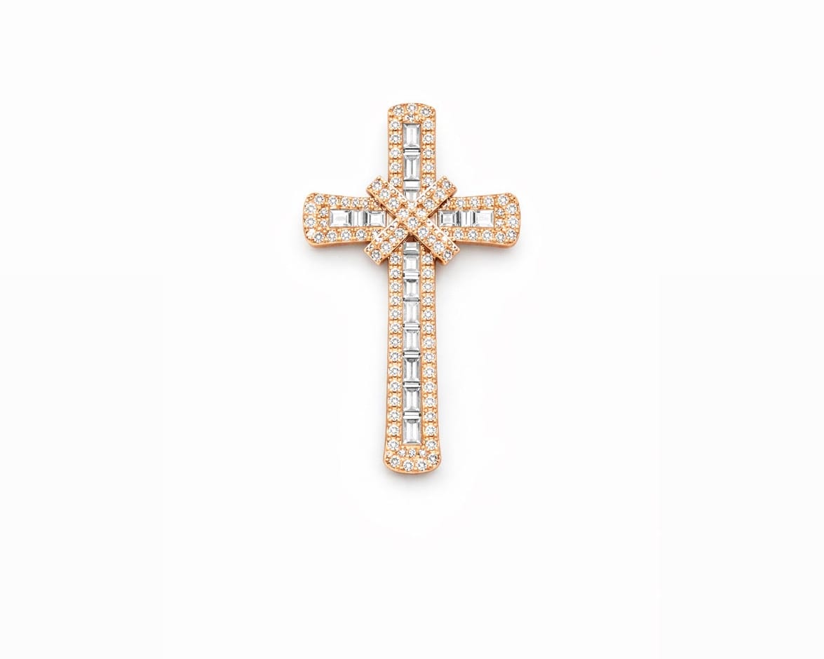 Large Iced Cross