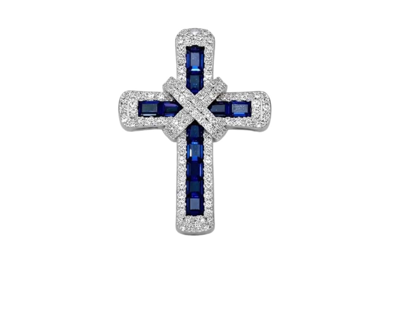Large Royal Iced Cross