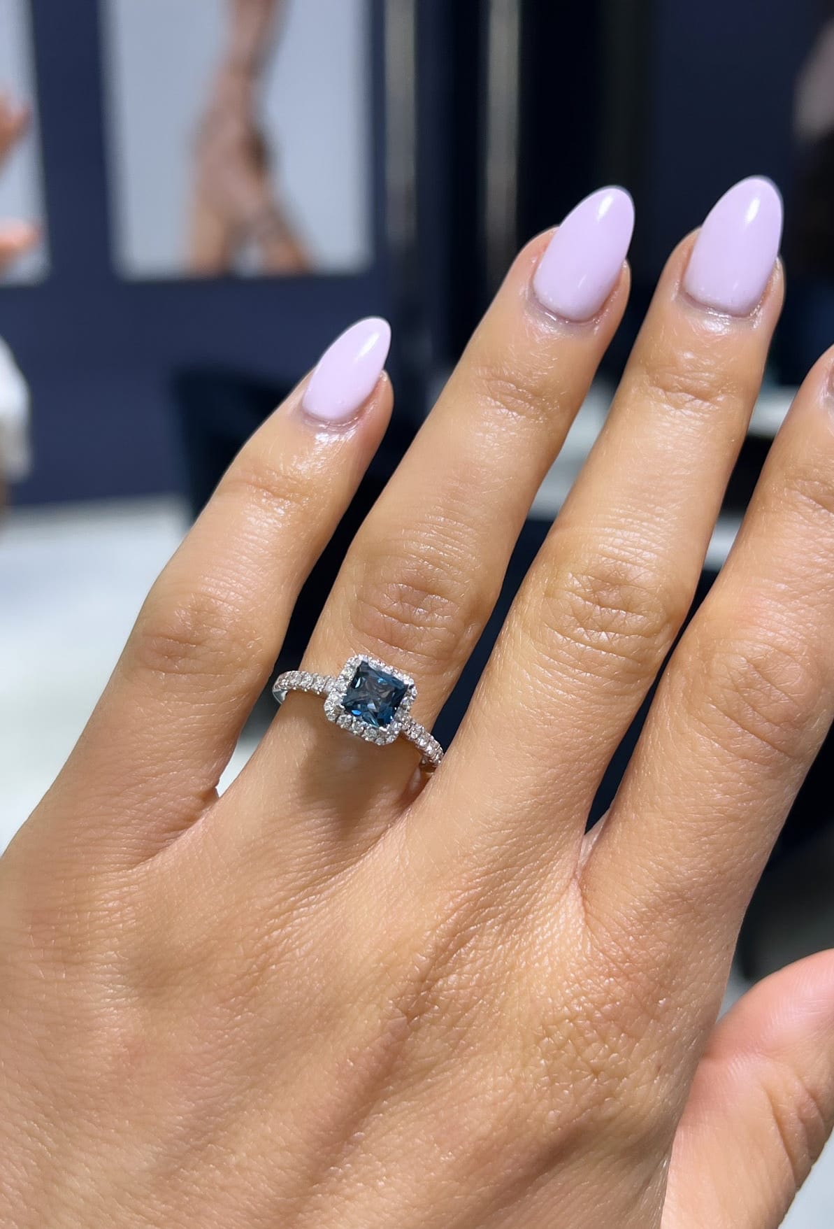 London Blue Topaz Ring