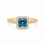 London Blue Topaz Ring