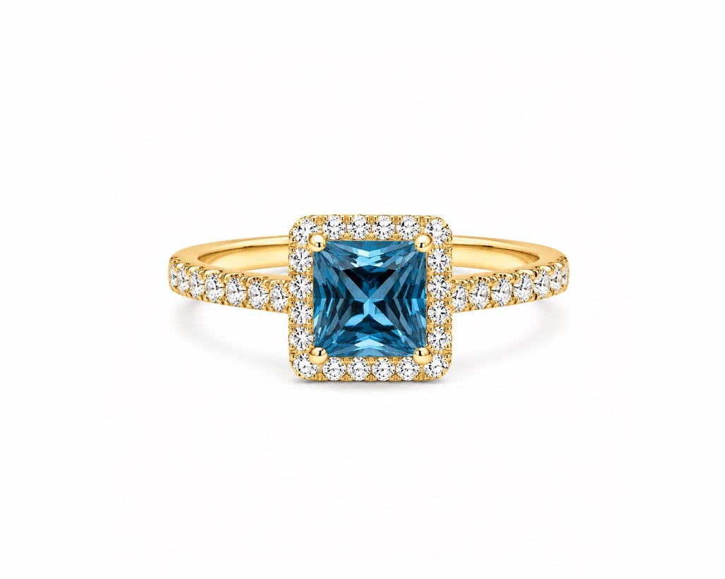 London Blue Topaz Ring