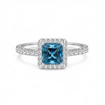 London Blue Topaz Ring