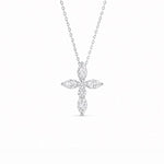 Lotus Cross Necklace LG