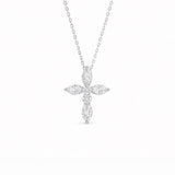 Lotus Cross Necklace LG
