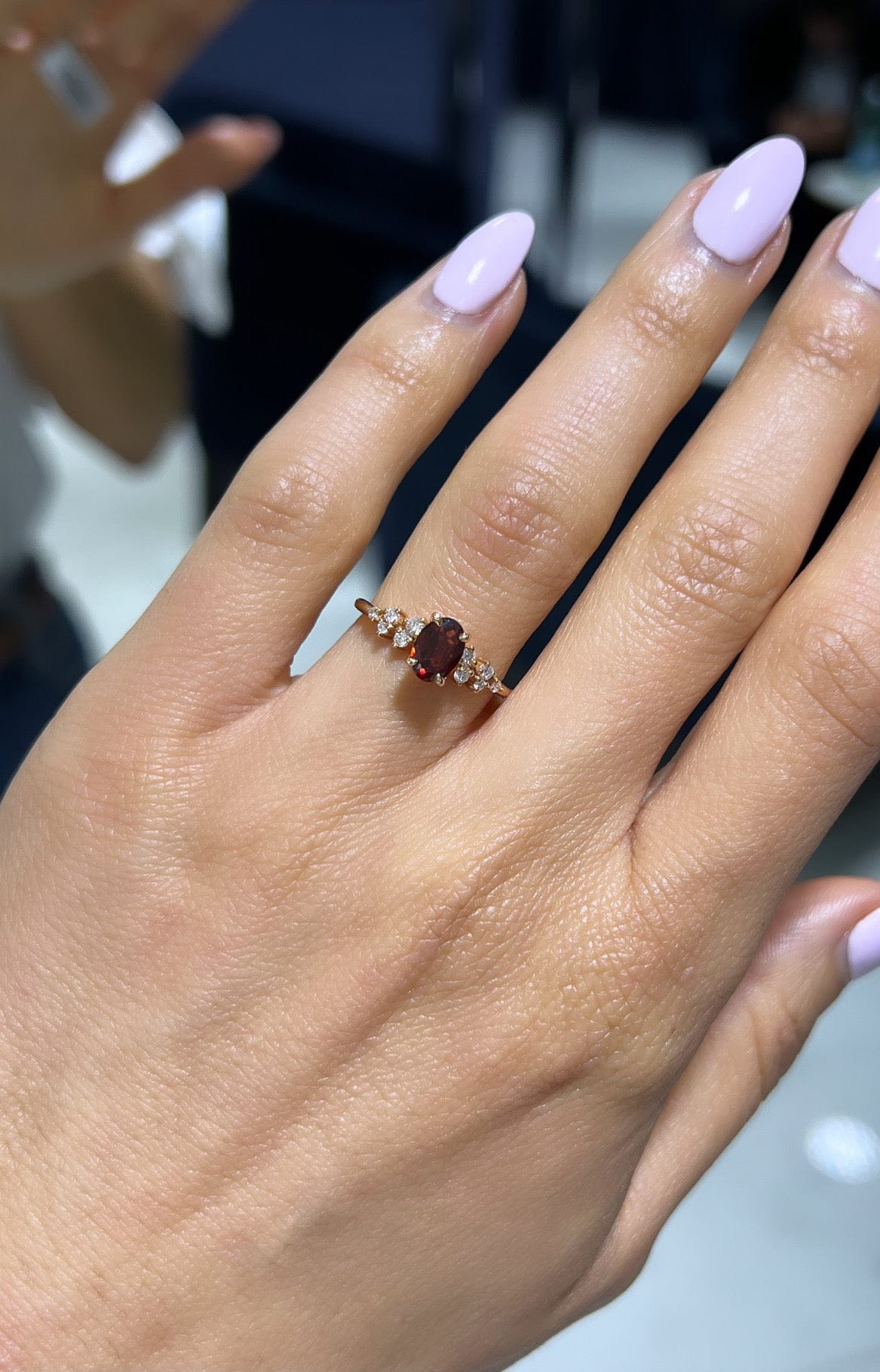Lovely Garnet Ring