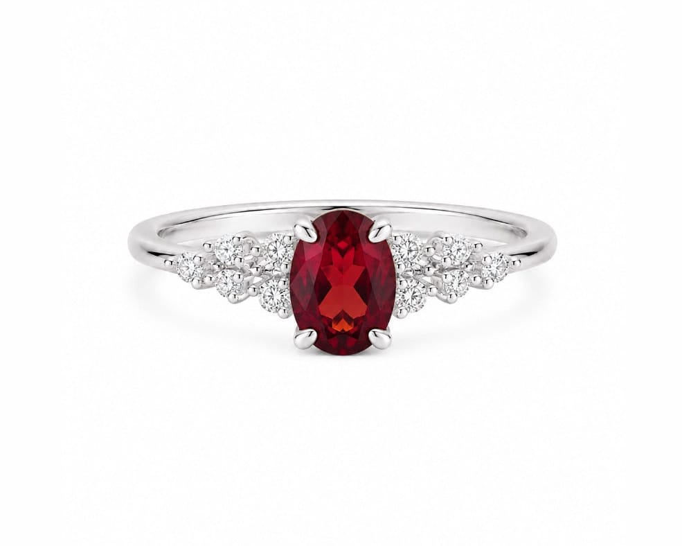 Lovely Garnet Ring