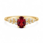 Lovely Garnet Ring