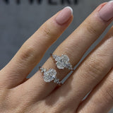 Lovely Oval Solitaire LG