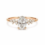 Lovely Oval Solitaire LG