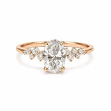 Lovely Oval Solitaire LG