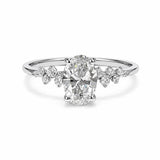 Lovely Oval Solitaire LG