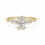 Lovely Oval Solitaire LG