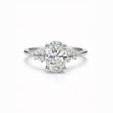 Lovely Oval Solitaire LG