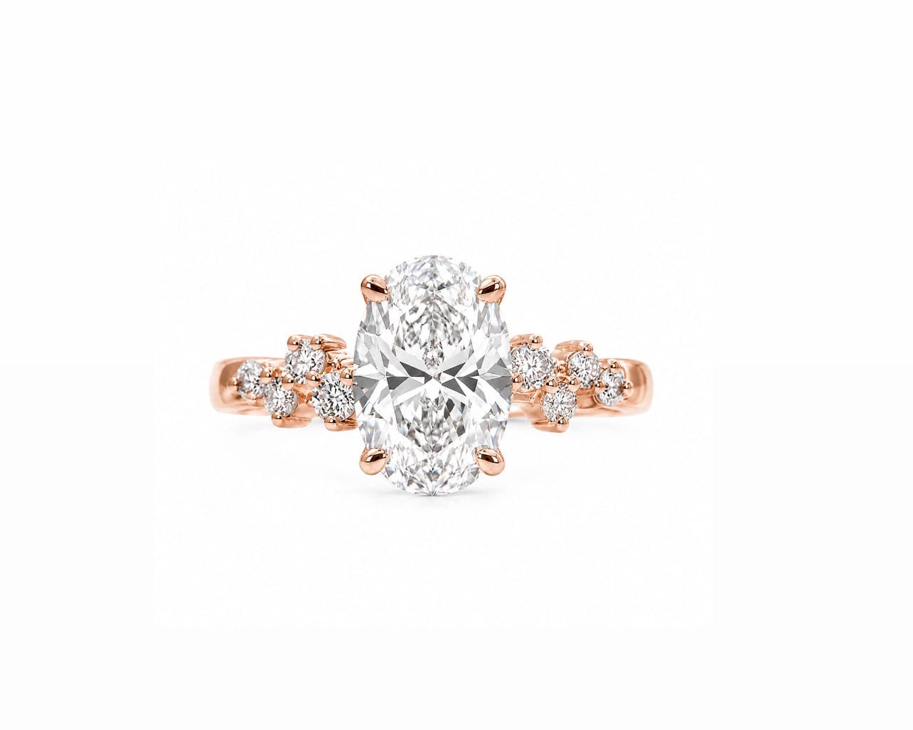 Lovely Oval Solitaire LG