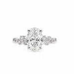 Lovely Oval Solitaire LG