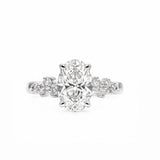 Lovely Oval Solitaire LG