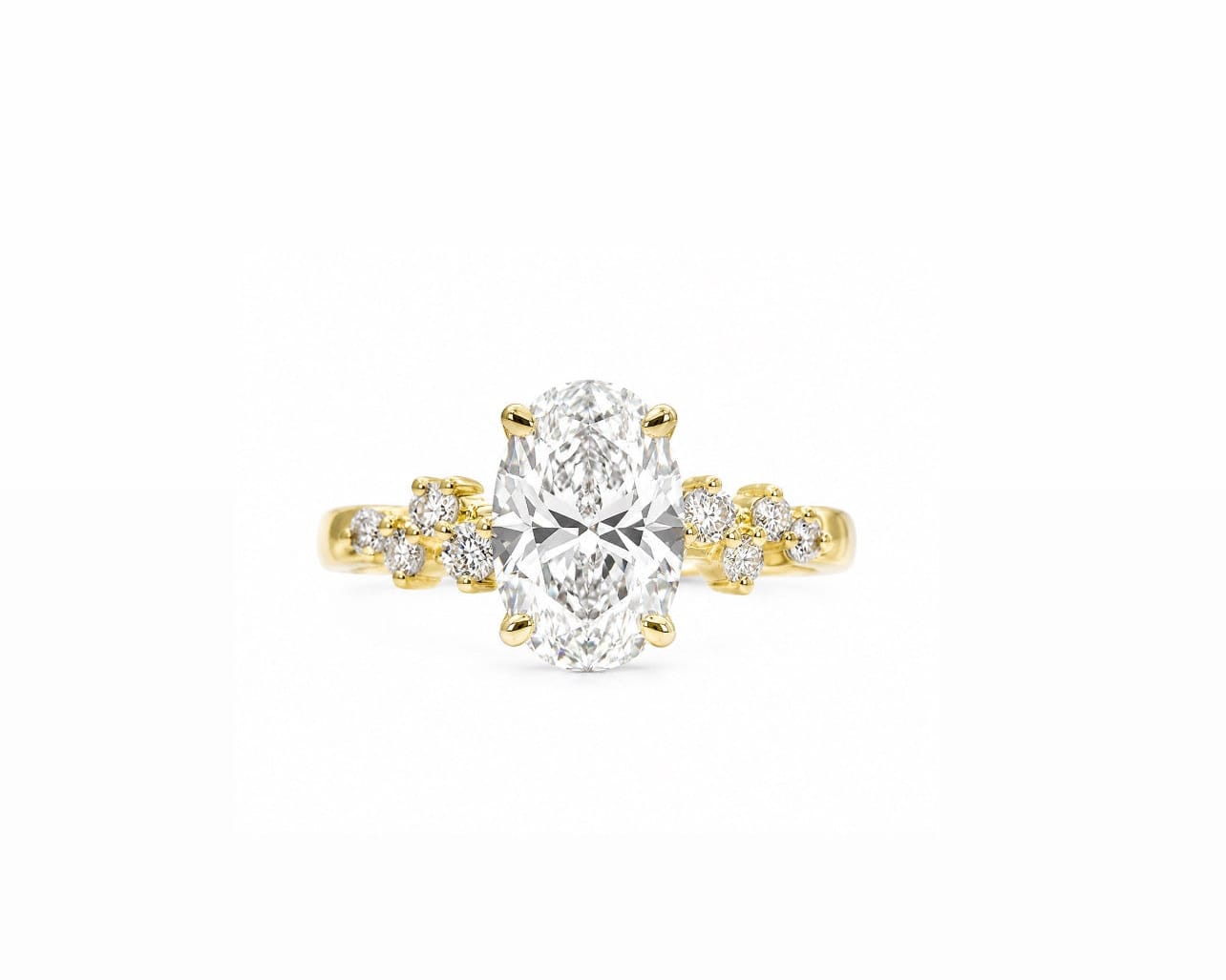 Lovely Oval Solitaire LG