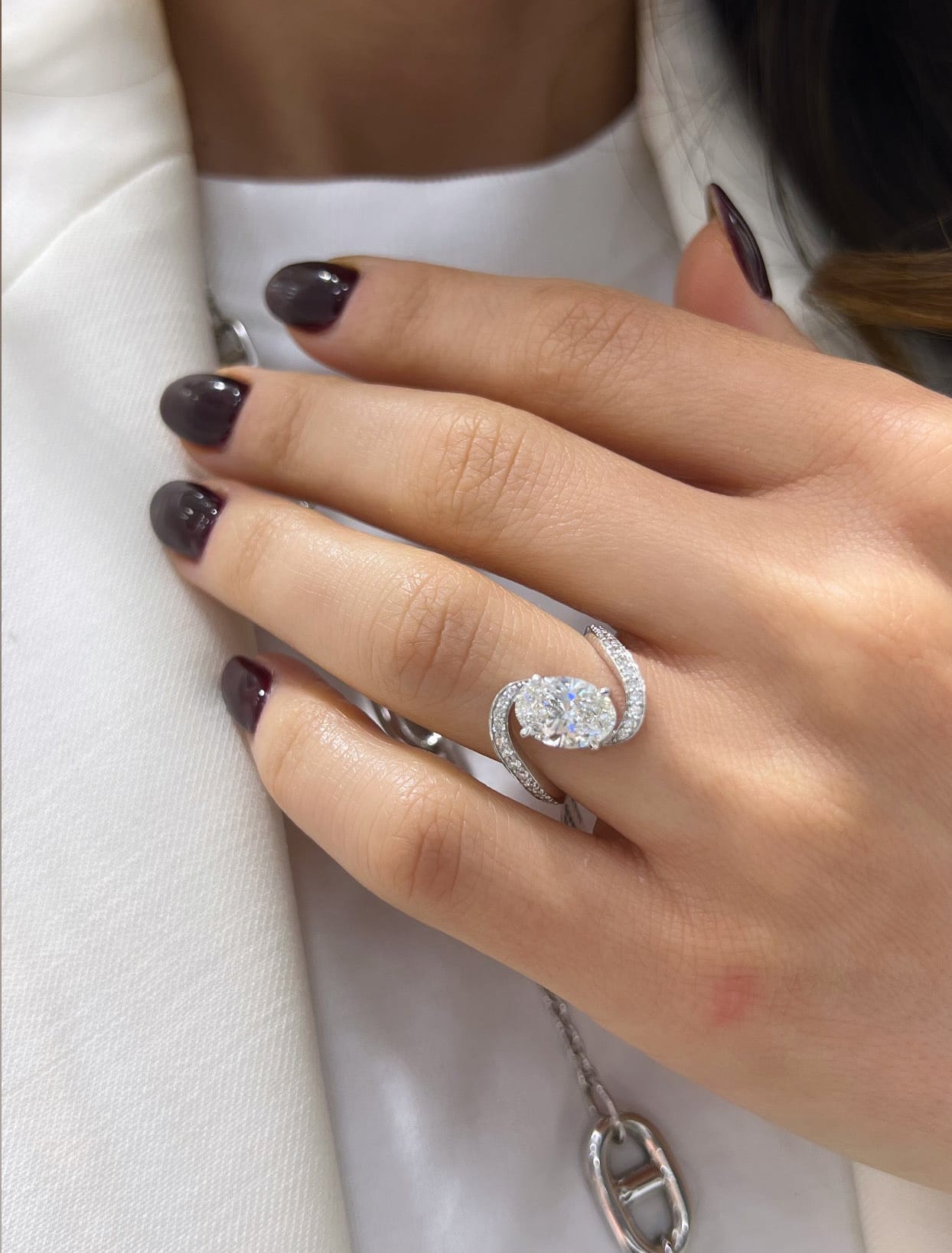 Lucia Oval Ring LG