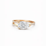 Lumina Pear Ring LG