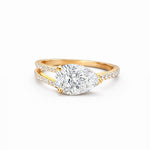 Lumina Pear Ring LG